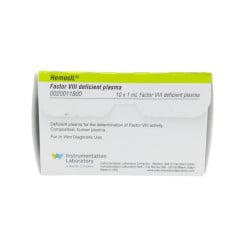 FATOR VIII DEF PLASMA 10X1ML NC2S