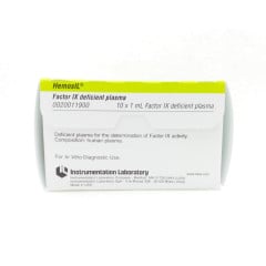 FATOR IX DEF PLASMA 10X1ML NC2S